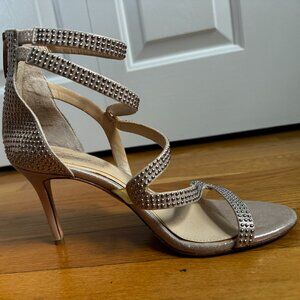 Vince Camuto Imagine Rose Gold Stud Heels Size 38